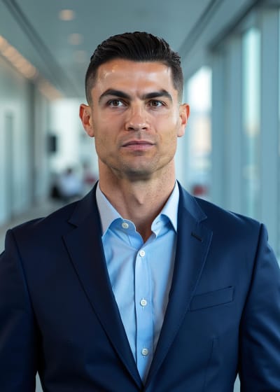 AI generated Creative Director headshot