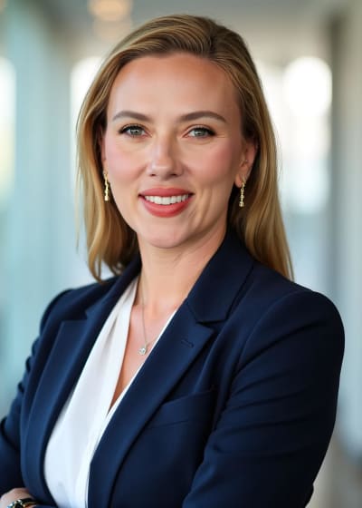 AI generated Traditional Business headshot